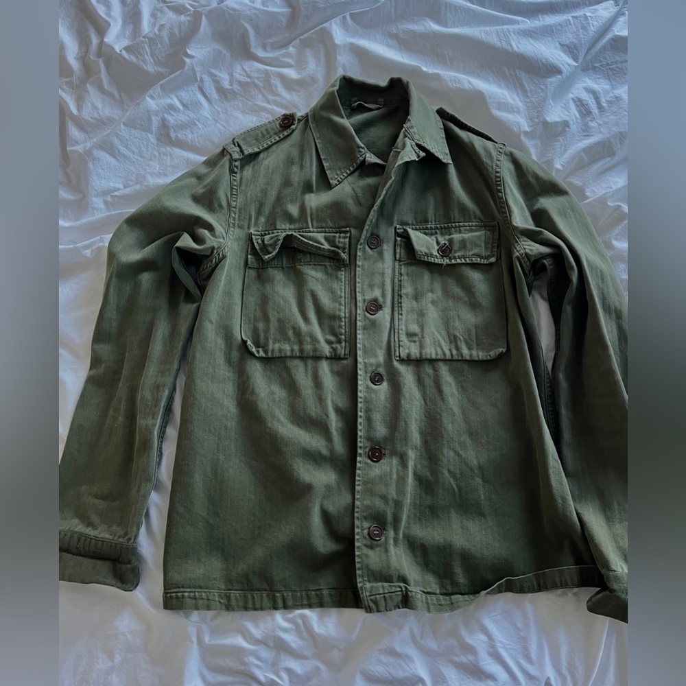 Vintage military jacket / military fatigue